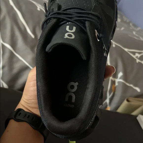 On Running Black Athletic Shoes - Picture 5 of 8